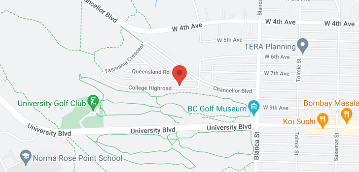 map of 4843 COLLEGE HIGH ROAD